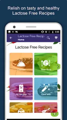 Lactose Free Food Recipes android App screenshot 14