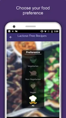 Lactose Free Food Recipes android App screenshot 15