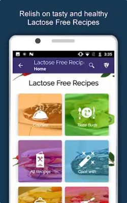 Lactose Free Food Recipes android App screenshot 6