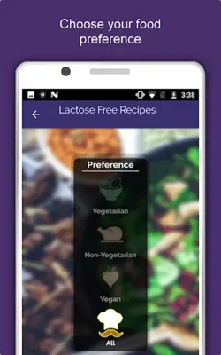 Lactose Free Food Recipes android App screenshot 7